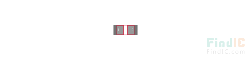04023A101GAT2A封装焊盘图