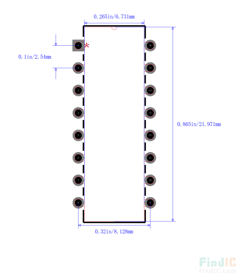 4116R-1-153LF封装图