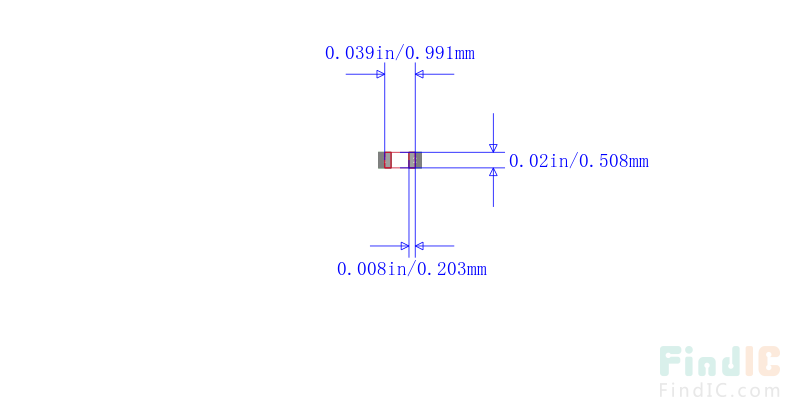 MCS04020C3013FE000封装图