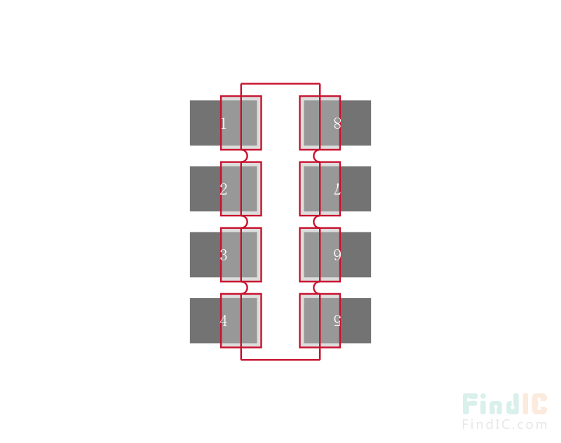 PRA182I4-10KBWNT封装焊盘图