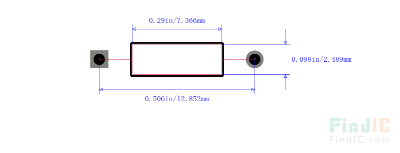 RN55C1010BB14封装图