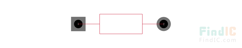 RNC50K1002FSRE6封装焊盘图