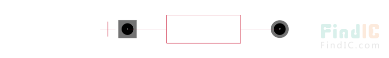 RNC55H9090FPBSL封装焊盘图