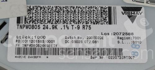 TNPW080524K9BETY图片1