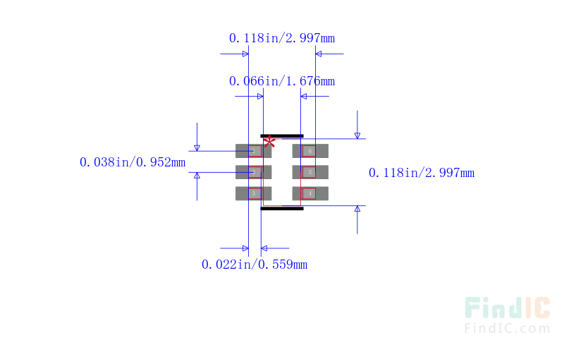 LMV761MF/NOPB封装图