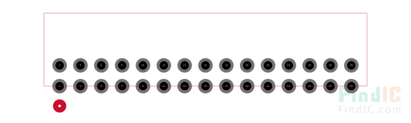 27643002RP2封装焊盘图