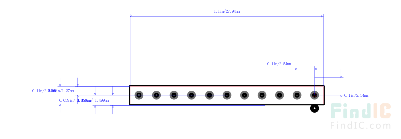 BCS-111-T-S-TE封装图