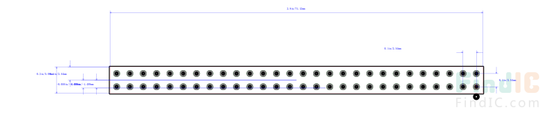 BCS-128-F-D-TE封装图