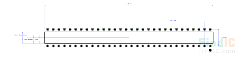 BCS-130-F-D-PE封装图