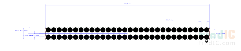 BCS-130-L-D-DE封装图