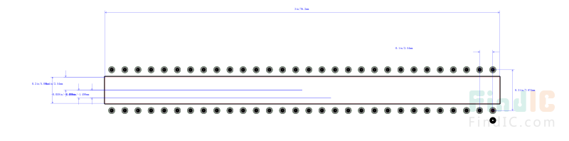 BCS-130-S-D-HE封装图