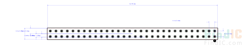 BCS-130-T-D-TE封装图