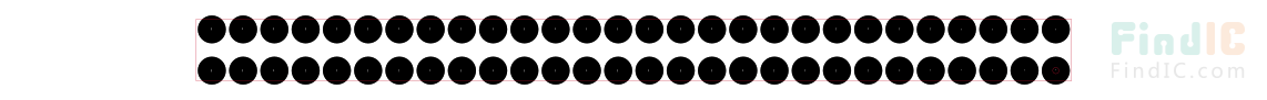 BCS-128-L-D-DE封装焊盘图