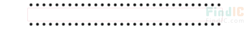 BCS-130-T-D-PE封装焊盘图