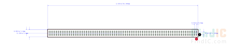 CLE-180-01-G-DV-A封装图