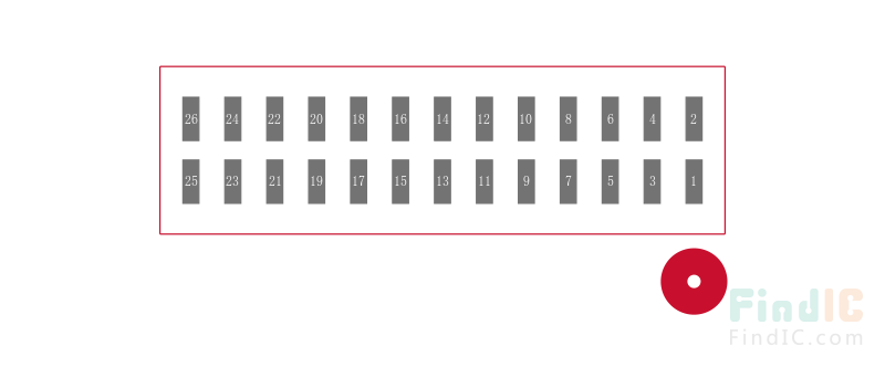 CLE-113-01-G-DV-P封装焊盘图