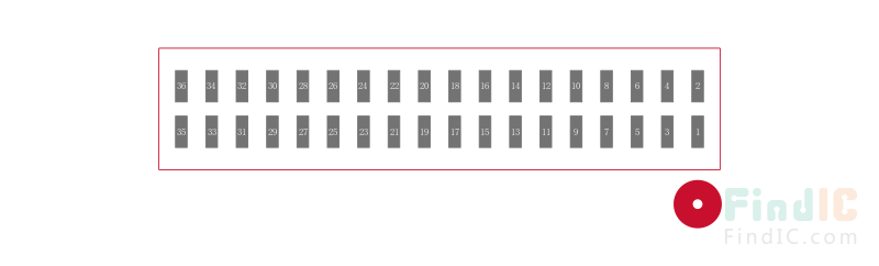 CLE-118-01-G-DV-TR封装焊盘图