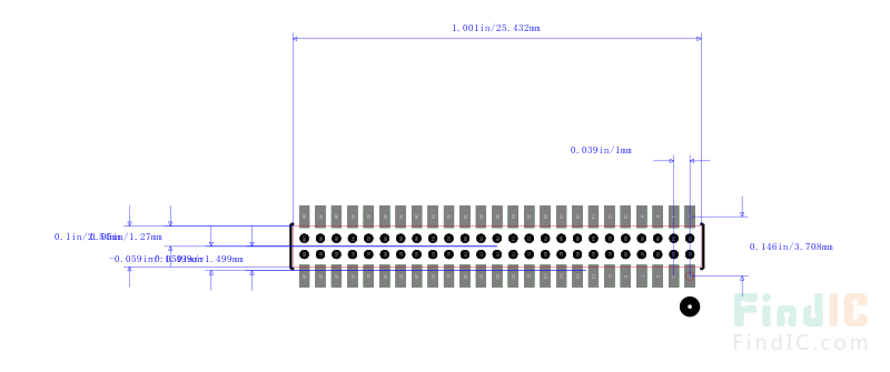 CLM-125-02-F-D-BE-PA封装图