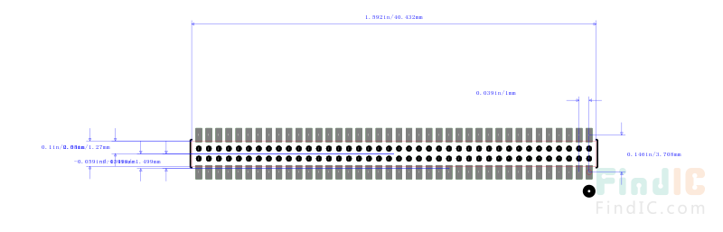 CLM-140-02-L-D-BE-K封装图