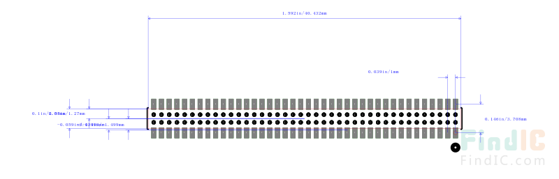 CLM-140-02-L-D-BE-PA封装图