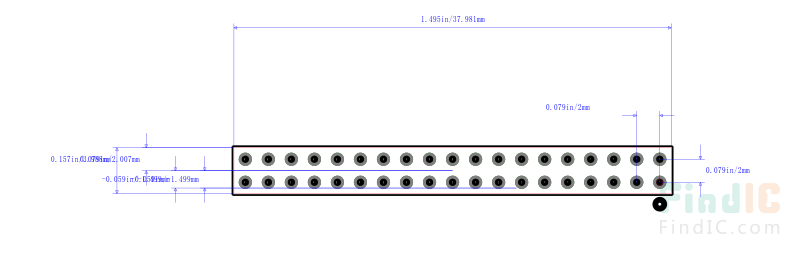 CLT-119-01-F-D封装图