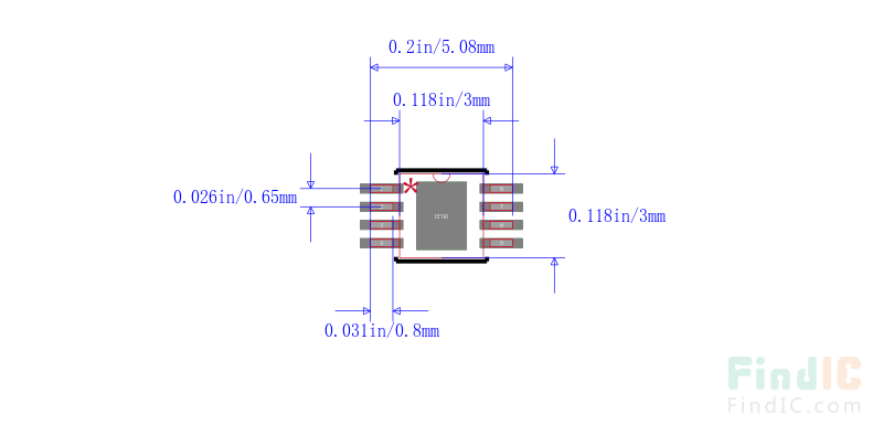 HMC406MS8GE封装图