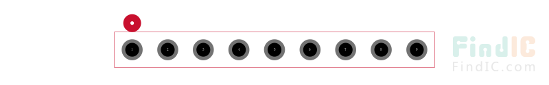 DW-09-15-T-S-400-LL封装焊盘图