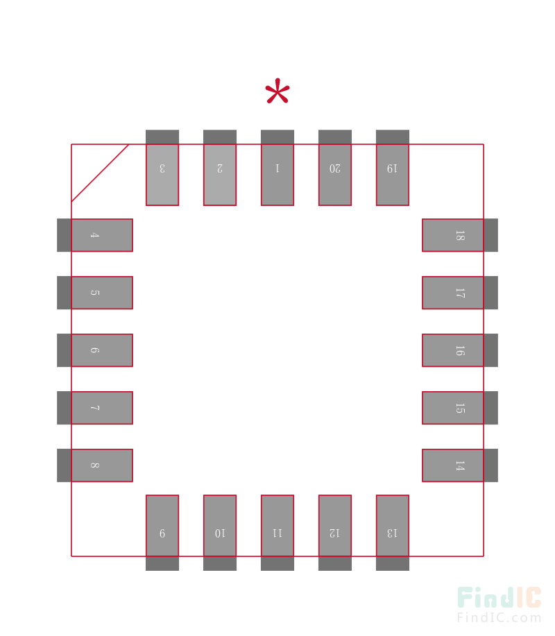 5962-9460202Q2A封装焊盘图