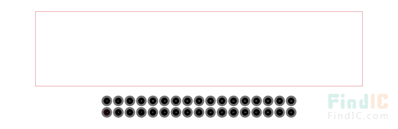 EHF-117-01-S-D-RA封装焊盘图