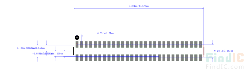 FLE-128-01-G-DV-P-TR封装图