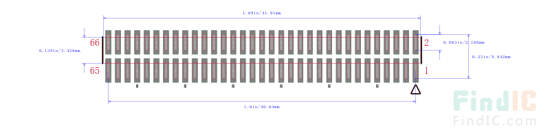 FTS-133-01-L-DV-P封装图