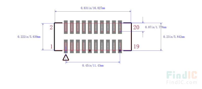 FTSH-110-02-L-DV-EC-P封装图