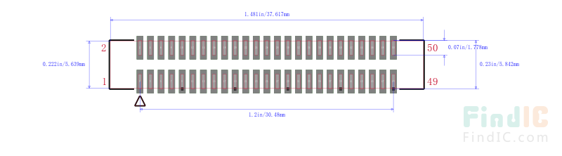 FTSH-125-03-F-DV-EP-P封装图