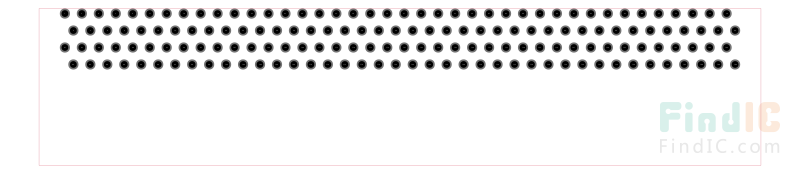 GBB80DHAN封装焊盘图