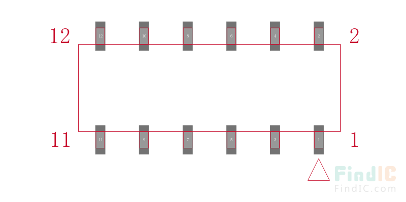 HLE-106-02-S-DV-BE-K-TR封装焊盘图