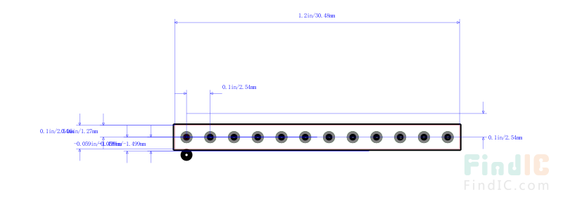 HTS-112-G-A封装图