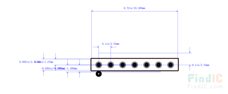 HTSW-107-26-T-S封装图