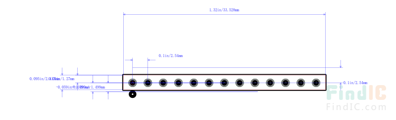 HTSW-113-23-G-S封装图
