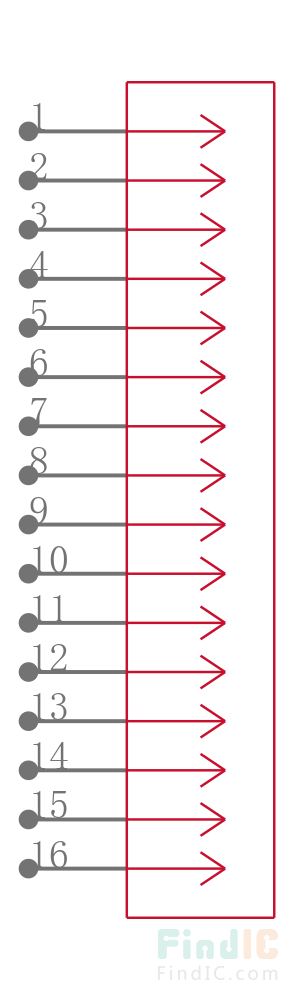 HTSW-108-17-S-D引脚图