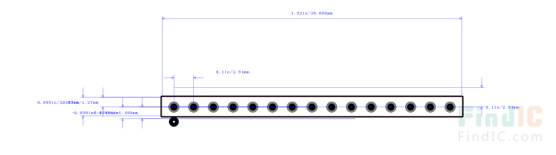 HTSW-115-07-F-S-LL封装图