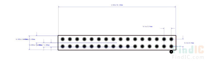 HTSW-116-19-L-D封装图