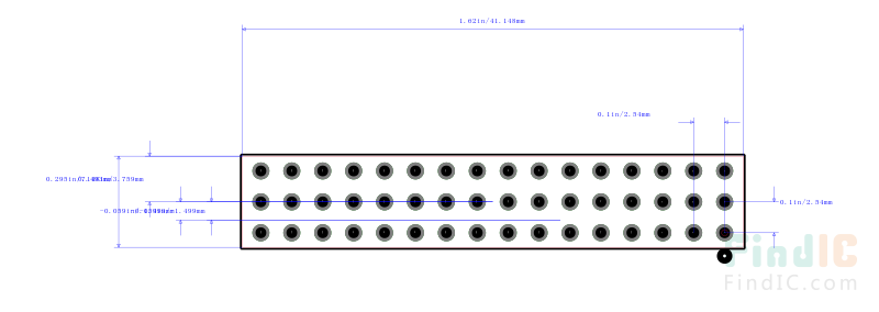 HTSW-116-42-S-T封装图