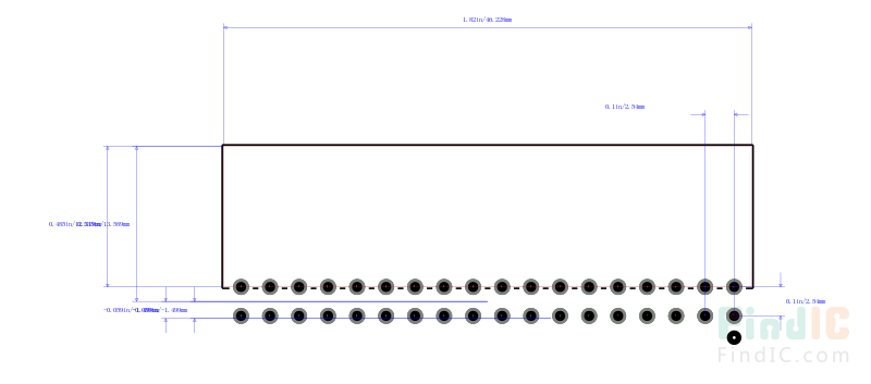 HTSW-118-09-T-D-RA封装图
