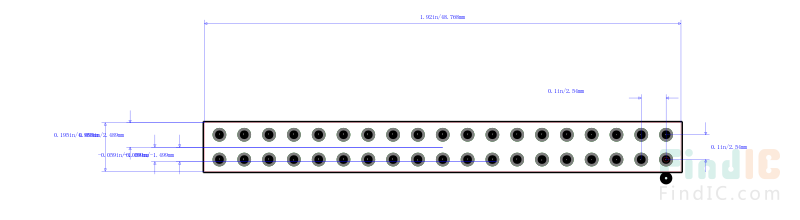 HTSW-119-21-L-D封装图