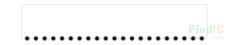 HTSW-121-08-T-S-RA封装焊盘图