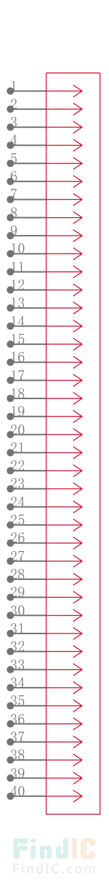 HTSW-120-22-L-D-LL引脚图