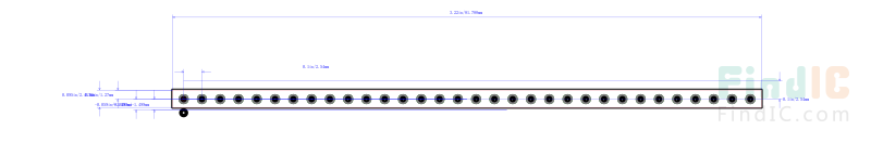 HTSW-132-08-G-S封装图