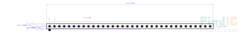 HTSW-134-09-G-S封装图