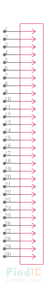 HTSW-130-23-F-D-LL引脚图