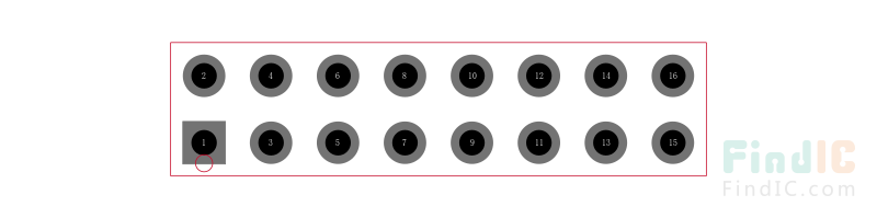 MTMM-108-02-F-D-085封装焊盘图